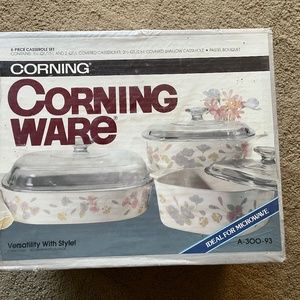 6 Pc Corning ware ser